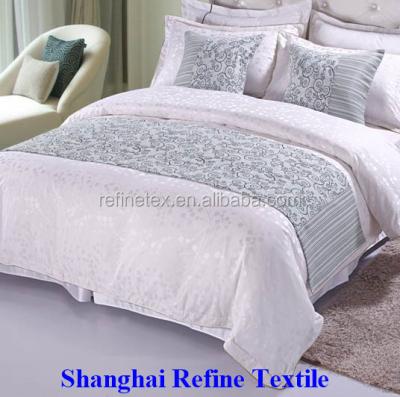 China washable bed runners, hotel bed runner, decorative bed runner for sale