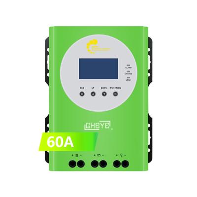 China High Efficiency Method GHBYE OEM 12V 24V 36V 48V 40A 60A 80A 100A MPPT Solar Charging Controller for sale