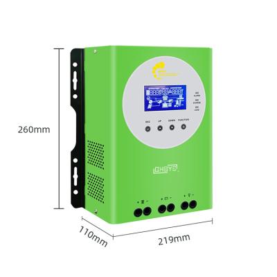 China High Efficiency Method GHBYE Hot Sale 48 Volt 80A 100Amp MPPT Solar Charging Controller for sale