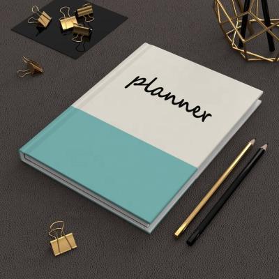 China Daily Weekly Monthly Planner Notebook A5 Hardcover Notebook Diary Agenda Organizer To Do Planner Notebook for sale