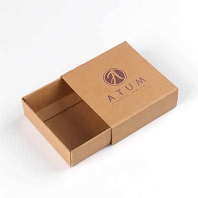 China Recyclable custom cardboard packages eco packing box kraft paper box for socks for sale