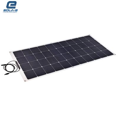 China Filling All Kinds of Fotovoltaico Celula 150W ETFE Solar Cable Batteries 12V Solar Panels Solar Panel Flexible Semi Flexible Solar Panel Painel Flexivel for sale