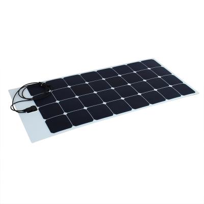 China Charging all kinds of 12V flexible thin film batteries 50W100W 120W 150W ETFE small solar panel for multi-use solar car boat led solar street light for sale