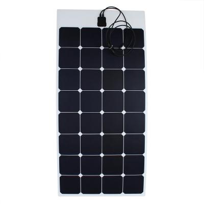 China Filling all kinds of Flexible Solar Flexible Panel Panel Solaire Souple 12V/24V Zonnepanel de Pannello Solare Flessibile Solaranlage 100 wp ETFE of 12V batteries for sale