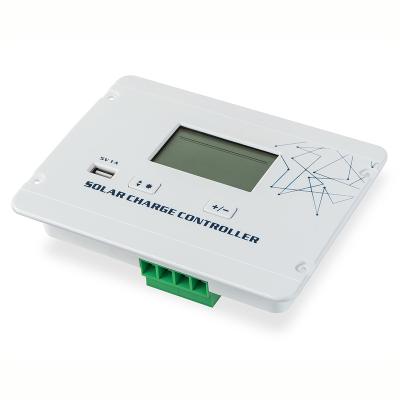 China Best Sale 30A PWM Solar Charger Controller LCD 12v 24v PWM Charge Controller for sale