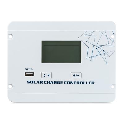 China Solar Controller Regulateurs Solaire De Controlador PWM 20A 30A Sarj Kontrol Charger Controller 12 Volt 30 Amp Solar System Controller for sale