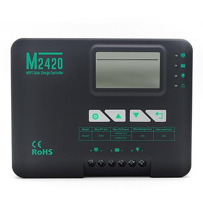 China Panel Salida Solar De Controlador De Carga MPPT Para Charger Controller A 48V Solar Charger Control Controller Controlador de Energia 20a for sale