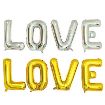 China 30 inch LOVE foil balloons Christmas birthday party decoration gift toy new product 2022 supplies gift toy OEM for sale