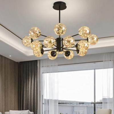 China New Type Luxury Modern LED Modern Chandelier Pendant Lamp For Indoor Home Lighting for sale