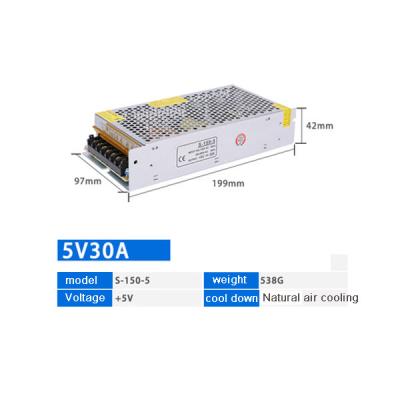 China Power Transformation SHUYI S-150-5 5v 30A Switching Power Supply for sale