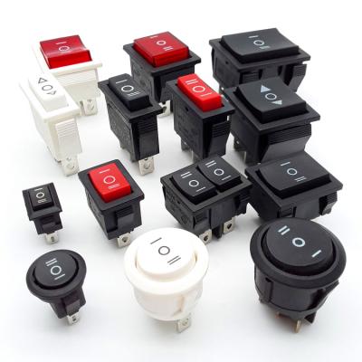 China Electric Equipment SHUYI 3 Position T85 10a 250vac Big Electric Momentary Rocker Switch 2 Way Rocker Switch for sale