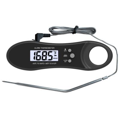 China Oven Thermometers Goldgood BBQ Thermometer Rechargeable Double Probe Grill Thermometer for sale