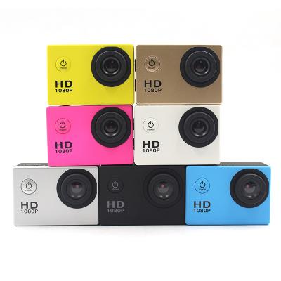 China White Multi Function 1080P 32G TF Card Action Camera Waterproof Camera Under Water Action Camera For Outdoor Sports for sale