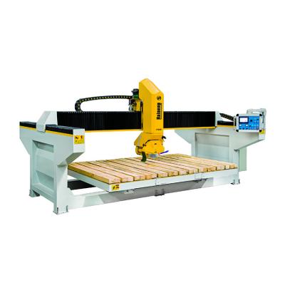 China Manufacturing Plant Integrated Mobile Bridge Saw Adopts Microcomputer Control Used Marble Simple Stone Granite Infrared 3 Axis Cnc Cutting Machine for sale