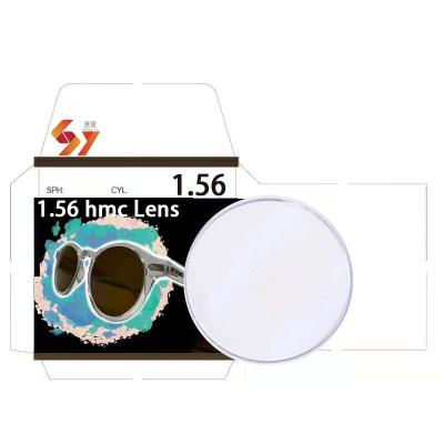 China 1.49 1.59 1.67 pc ophthalmic optical lenses hmc single vision manufacturers cr39 spectacle lenses optical lenses opticos 1.56 for sale