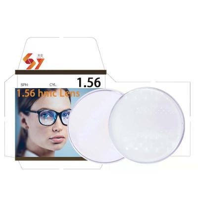 China Single Vision HMC 1.56 Prescription Lnes 1.49 HMC 1.56 1.59 1.67 Optical Spectacle Lens Lens Manufacturers Opticos Lens Lens for sale