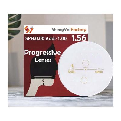 China Progressive 1.56 Hc Optical Lenses Manufacturers Spectacle Progressive Progressive Nits Optics Lens Optics for sale