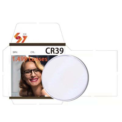 China Optical Lenses 1.499 1.56 1.61 1.67 1.74 Manufacturers Uc Cr39 Spectacle Vision Single Lens Ophthalmic Optics Lenses for sale