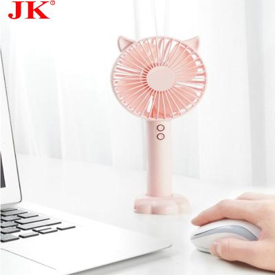 China 2021 New Mini Support OEM ODM Mini USB Desktop Electric Fan Hand Held Rechargeable Portable Battery Mini Fan for sale