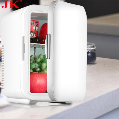 China 10L Car Household Mini Fridge Hot Selling Cheap Table Fridge THERMO-ELECTRIC Hot Electronic Promotional Dormitory Mini Fridge for sale