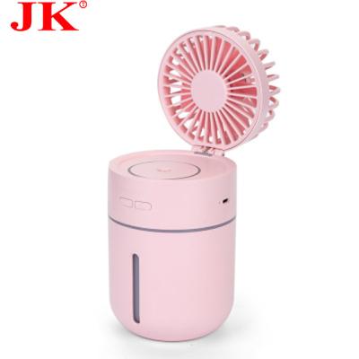 China 2022 hot sale portable electric humidifier fan mini best fan new technology led mini table fan for sale