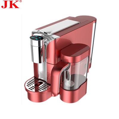 China Hotel new design industrial pod coffee machine with OEM ODM service coffee pod machine with milk frother for sale