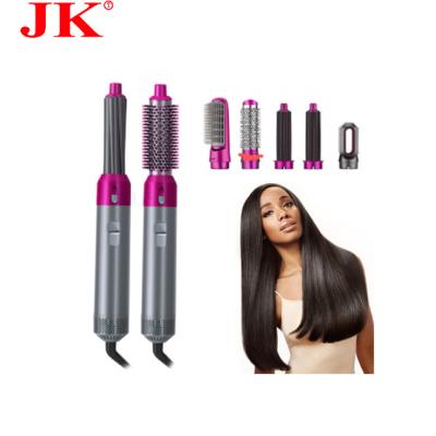 China 2022 One Step Hair Waterproof Electric Combs 5 In Negative 1 Combs And Brushes Multifunction Hot Ion Hair Dryer Airbrush for sale