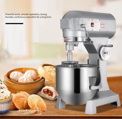 China Three-function pastry mixer Commercial food mixer chef machine three-function whipping cream flour mixer dough filling for sale