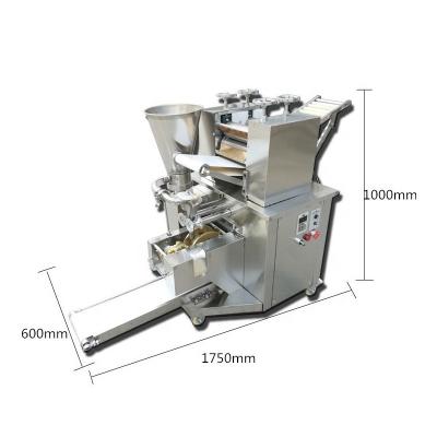 China Hotels Russia Ravioli Spring Roll Stainless Steel 304 Fully Automatic 110/220V Dumpling Making Machine for sale