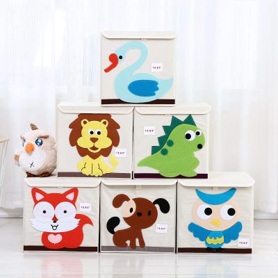 China Factory Outlet Cloth Folding Storage Cube Closet Organizers Basket Trash Bin Clothes Bedding Storage Boxes for sale