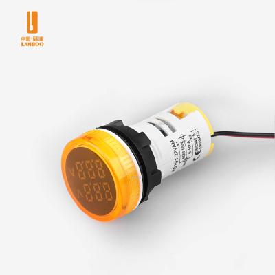 China A Load Line Penetrate LANBOO Transformer AC50-500V 1A 10A 50A 100A LED Digital Ampere-Voltage Voltmeter Hot Selling Volt Ammeter Voltage for sale