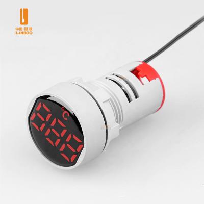 China Load Line Penetrate Transformer LANBOO New Product Mini Thermometer LED Display Red Digital Temperature Sensor for sale