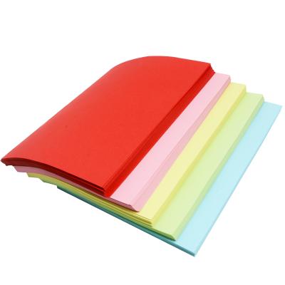 China Chinese Folk Art Factory Produces Drawing Paper 10 Colors 100 Sheets Children's Origami A4 Color Paper for sale