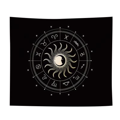 China Custom Minimalist 100%Polyester Pattern Image Logo Digital Printed Tapestry Background Tapestry Tapestry for sale