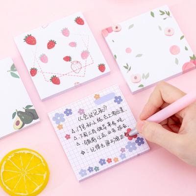 China Mini Multi-Color Office School Personalized Self Adhesive Custom Printed Beautiful Colorful Sticky Place Note By Memo Pad Cheap for sale