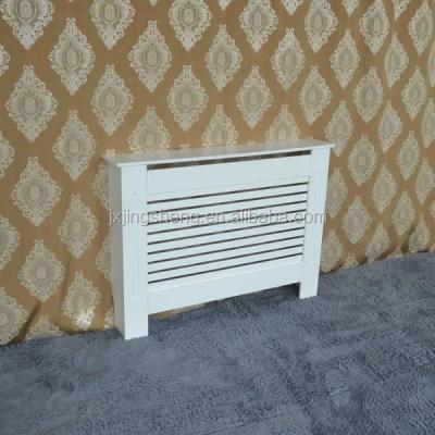 China MDF Price Eco-friendly High Quality Cheap Radiator Cover White Wall Heater Cover for sale