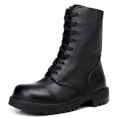 China Fashion Trend Cowhide Protective Durable High Quality Non-slip Rubber Outdoor Sensitive Leather Sports Breathable Martin Boots for sale