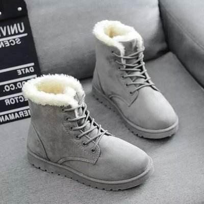 China Wholesale Fashion Trend New Fashion Chunky Student Ankle Boots Ladies Thickened Cotton Shoes Women Snow Boots Women Winter Boots for sale