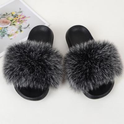 China Brand Popular Latest Design Logo fashion trend couples outdoor unisex women custom wholesale youth slide home slippers fashion fur slippers for sale