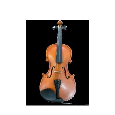 China Original Matt Basswood Adult Four String Basswood Color Style Quilting Violin With Packing Case for sale