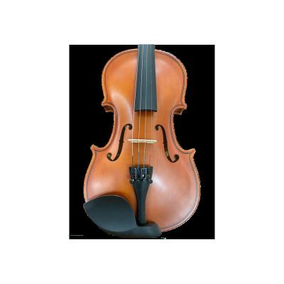 China Basswood Texture Single Basswood Matt Tones Custom Brand Hardcase Handcrafted Violin for sale