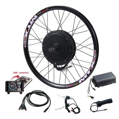 China Ncyclebike 3000w electric bike rear hub motor ebike conversion kit with sabvoton NC3000 controller for sale