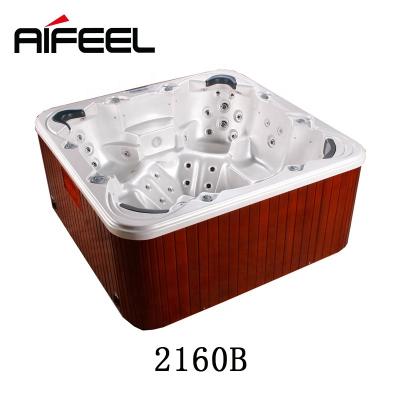 China Hot Sale Balboa Hot Tub Spa 6 Person Control System Popular Hot Tub Outdoor Whirlpool Hydraulic Massage Tub for sale