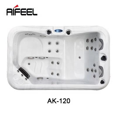 China Freestanding Whirlpool Massage Spa Outdoor Swimming Pool Massage Hot Tub AK-120 for sale