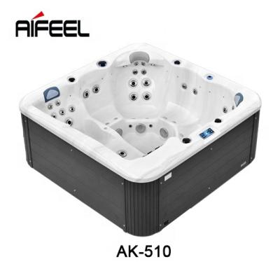 China Freestanding New Design Luxury Jaccuzi Hot Tub Massage Bath Spa for sale