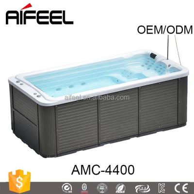 China Eco-friendly china spa supplies above ground pool outdoor fiberglass swimming pool acrylic swim spa pool for sale