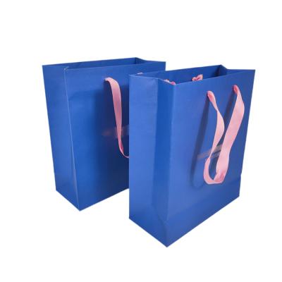 China Logo Suppliers Offset Printing Drawstring Party Packaging Recyclable Packaging Luxury Shopping Bags Print Recyclable Paper Gift Wrapping for sale