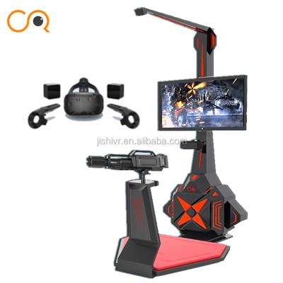 China Jishi 9D VR Shooting Simulator Galting With VR Games JS-QZ001 1*2.2*2.4m 900w for sale