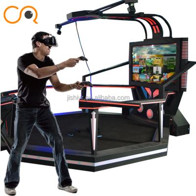 China Factory price 9d VR Walker Standing Up Simulator Virtual Reality HTC Walk Interactive Shooting Simulator zu verkaufen