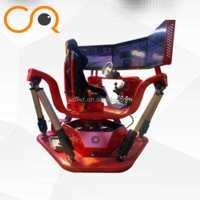 China Three Screen Simulator VR Car Driving Simulator Virtual Reality Racing zu verkaufen